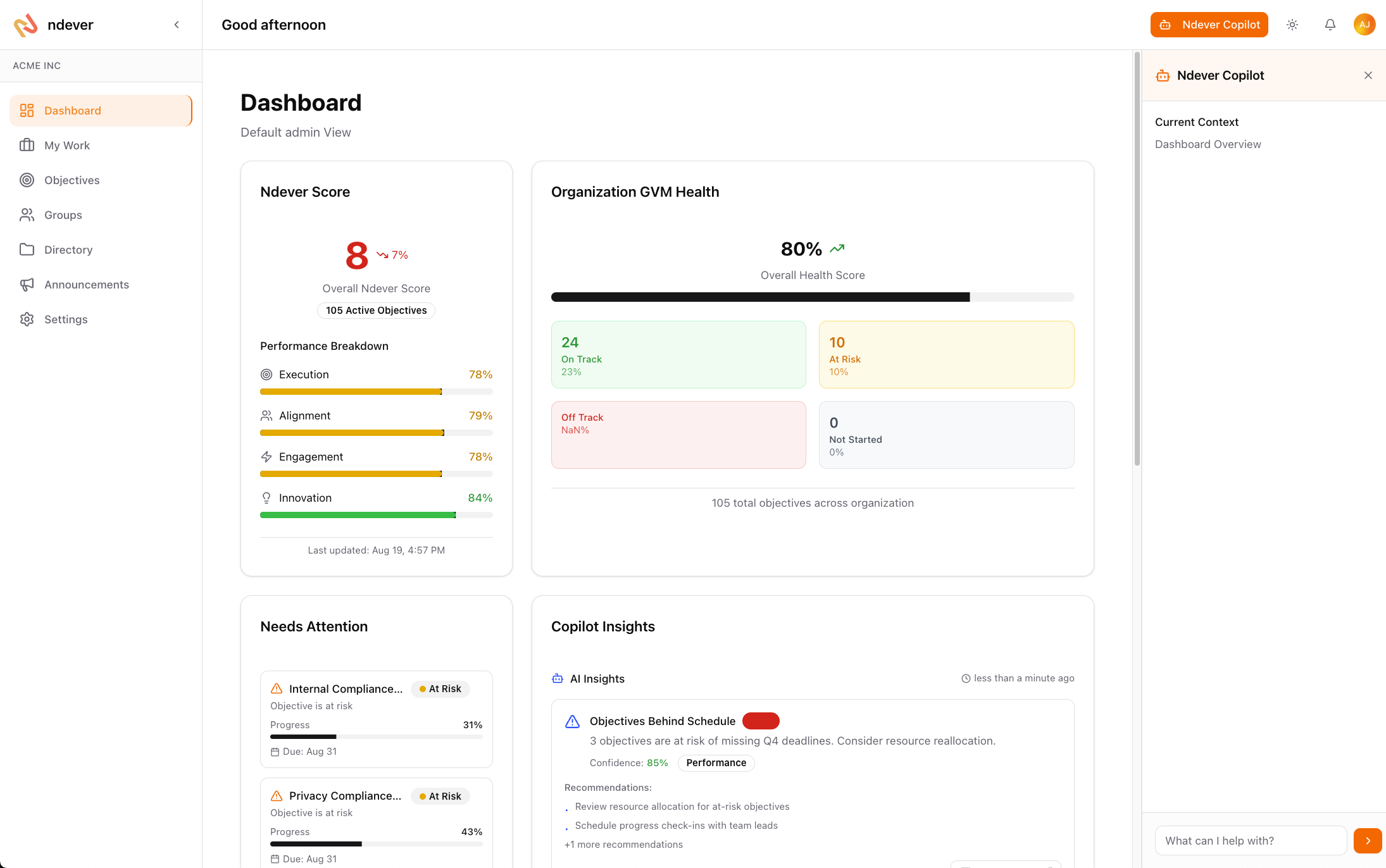 Ndever Copilot Screenshot